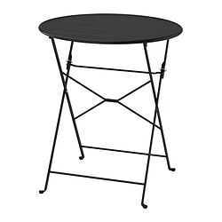 SUNDSÖ - Meja, antrasit luar ruang, 65 cm