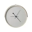 ROTBLÖTA - Wall clock, ash veneer/light grey, 42 cm