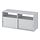 SPIKSMED - TV bench, light grey, 97x32 cm | IKEA Indonesia - PE885417_S1