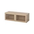 BESTÅ - Shelf unit with glass doors