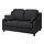 VINLIDEN - sarung untuk sofa 2 dudukan, Hillared antrasit | IKEA Indonesia - PE780229_S1
