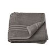 BROKGLIM - Bath towel, grey, 70x140 cm