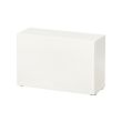 BESTÅ - Shelf unit with door, white/Lappviken white, 60x22x38 cm