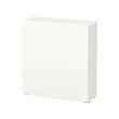 BESTÅ - Shelf unit with door, white/Lappviken white, 60x22x64 cm