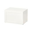 BESTÅ - Shelf unit with door, white/Hanviken white, 60x42x38 cm