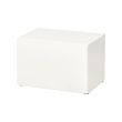 BESTÅ - Shelf unit with door, white/Lappviken white, 60x42x38 cm
