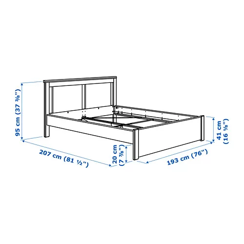 SONGESAND Measurement Illustration