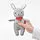 GULLIGAST - squeaky soft toy, grey/red | IKEA Indonesia - PE802280_S1