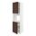 METOD - kab tgg u oven dg 2 pntu/rk, putih/Sinarp cokelat, 60x60x220 cm | IKEA Indonesia - PE802352_S1