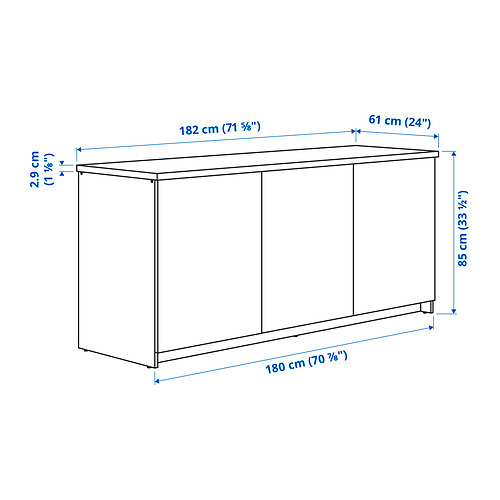 KNOXHULT Measurement Illustration