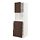 METOD/MAXIMERA - hi cab f micro combi w door/3 drwrs, white/Sinarp brown, 60x60x200 cm | IKEA Indonesia - PE802300_S1