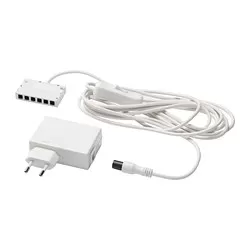 ANSLUTA - LED driver dengan kabel, putih, 19 W