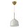 MUDDERVERK - lampu gantung, kuningan/putih opal kaca | IKEA Indonesia - PE952221_S1