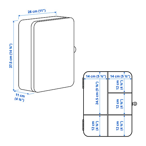 HUSBYÅN Measurement Illustration
