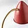 ISNÅLEN - LED work lamp, red/brass-colour | IKEA Indonesia - PE847030_S1