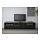 BESTÅ - TV bench, black-brown/Selsviken high-gloss/black, 180x40x38 cm | IKEA Indonesia - PE537000_S1