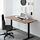 BEKANT - underframe sit/stand f table tp, el, black, 160x80 cm | IKEA Indonesia - PE564858_S1