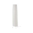 VICKLEBY - Floor lamp, white/handmade, 136 cm