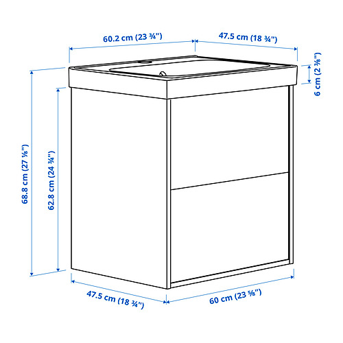BACKSJÖN/ÄNGSJÖN Measurement Illustration