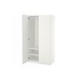 PAX/FORSAND - Wardrobe, white/white, 100x60x201 cm