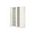 PAX/BERGSBO - Wardrobe combination, white/white, 150x60x236 cm