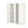PAX/BERGSBO - kombinasi lemari pakaian, putih/putih, 150x60x201 cm | IKEA Indonesia - PE885830_S1
