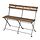TÄRNÖ - bench, outdoor, foldable black/light brown stained | IKEA Indonesia - PE885872_S1