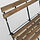 TÄRNÖ - bench, outdoor, foldable black/light brown stained | IKEA Indonesia - PE885871_S1