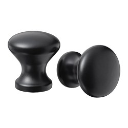 ENERYDA - Knob, black, 20 mm