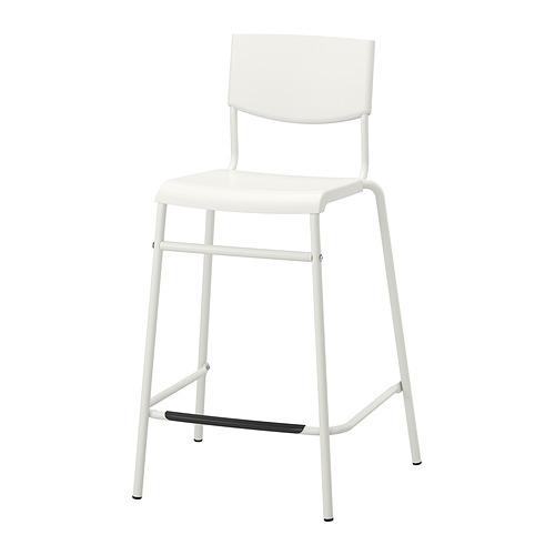 STIG bar stool with backrest