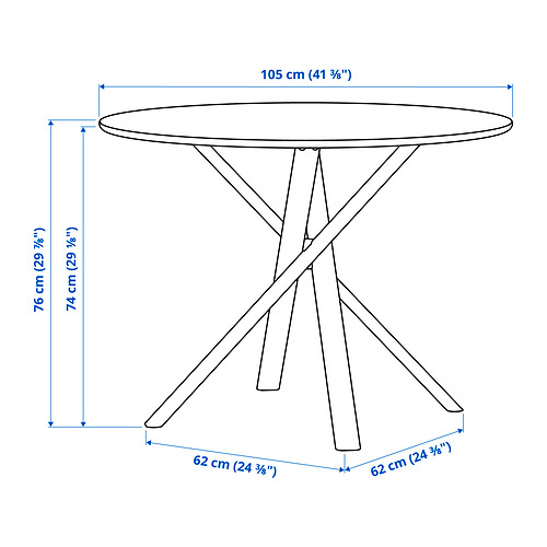 NORRMJÖLE Measurement Illustration