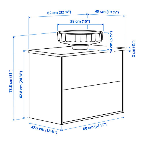 LERSJÖN/ÄNGSJÖN Measurement Illustration