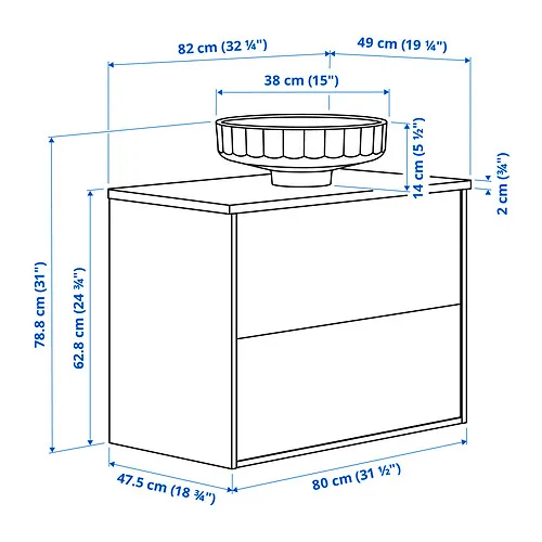 LERSJÖN/ÄNGSJÖN Measurement Illustration