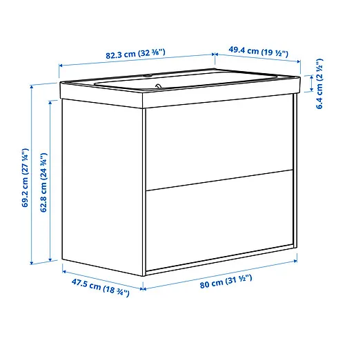 HAVBÄCK/ORRSJÖN Measurement Illustration