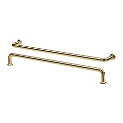 BAGGANÄS - Handle, brass-colour, 335 mm