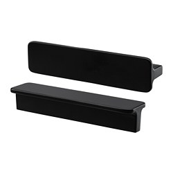 HACKÅS - Handle, anthracite, 100 mm