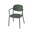 VISINGSÖ - chair with armrests, outdoor/deep green | IKEA Indonesia - PE991595_S2