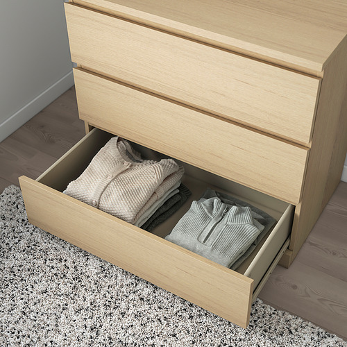 MALM lemari 3 laci