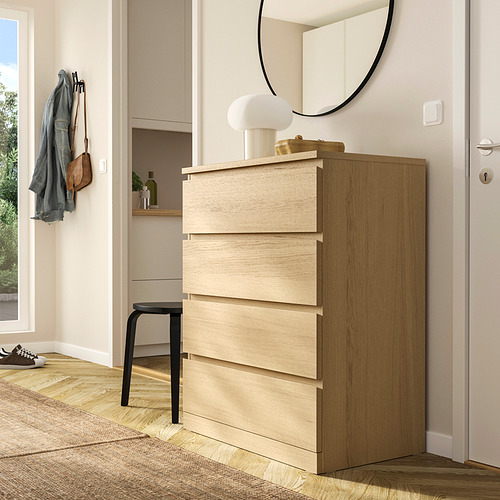 MALM lemari 4 laci