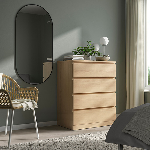 MALM lemari 4 laci
