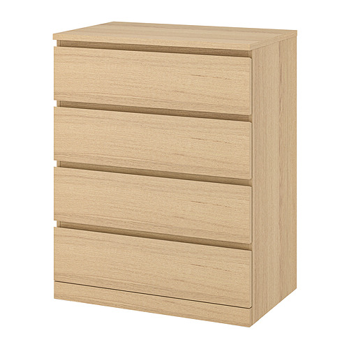 MALM lemari 4 laci