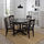 INGATORP/INGOLF - meja dan 4 kursi, hitam/cokelat-hitam, 110/155 cm | IKEA Indonesia - PE803277_S1