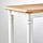 DANDERYD/INGOLF - table with 2 chairs and bench, oak veneer white/white, 130x80 cm | IKEA Indonesia - PE847709_S1