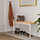 DANDERYD - bench, oak veneer/white, 90x35 cm | IKEA Indonesia - PE847716_S1
