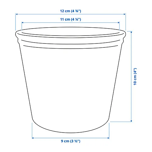 KÖRSBÄRSBJÖRK Measurement Illustration