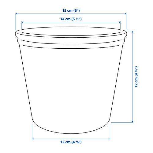 KÖRSBÄRSBJÖRK Measurement Illustration