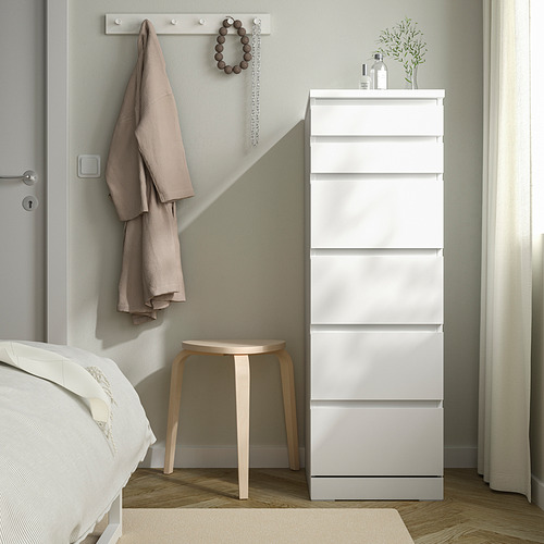 MALM lemari 6 laci
