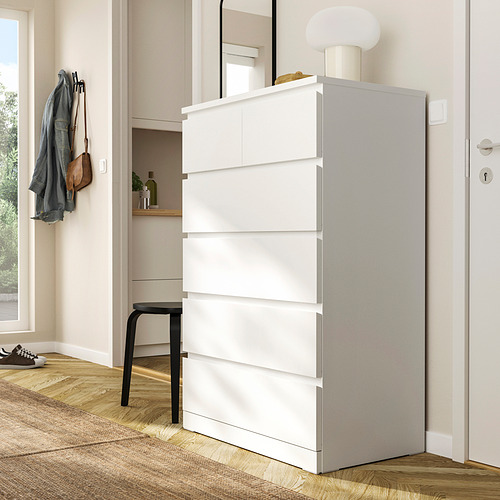 MALM lemari 6 laci