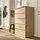 MALM - lemari 6 laci, veneer kayu oak diwarnai putih, 80x123 cm | IKEA Indonesia - PE886137_S1