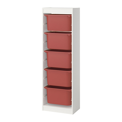 TROFAST storage combination with boxes